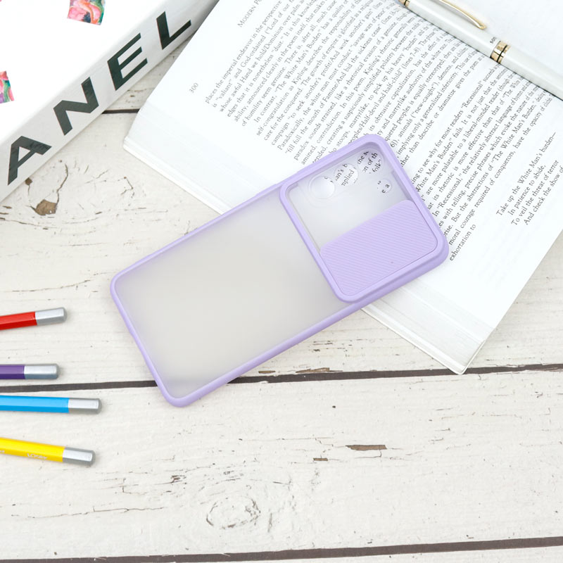 قاب PC مات محافظ لنز دار کشویی Samsung S21