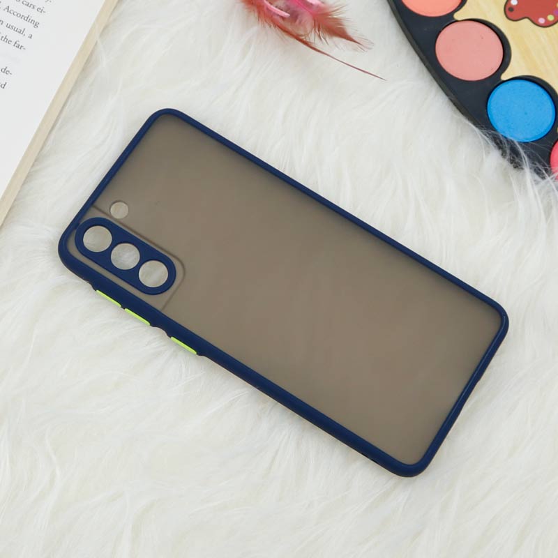 قاب PC مات محافظ لنز دار Samsung S21 Plus