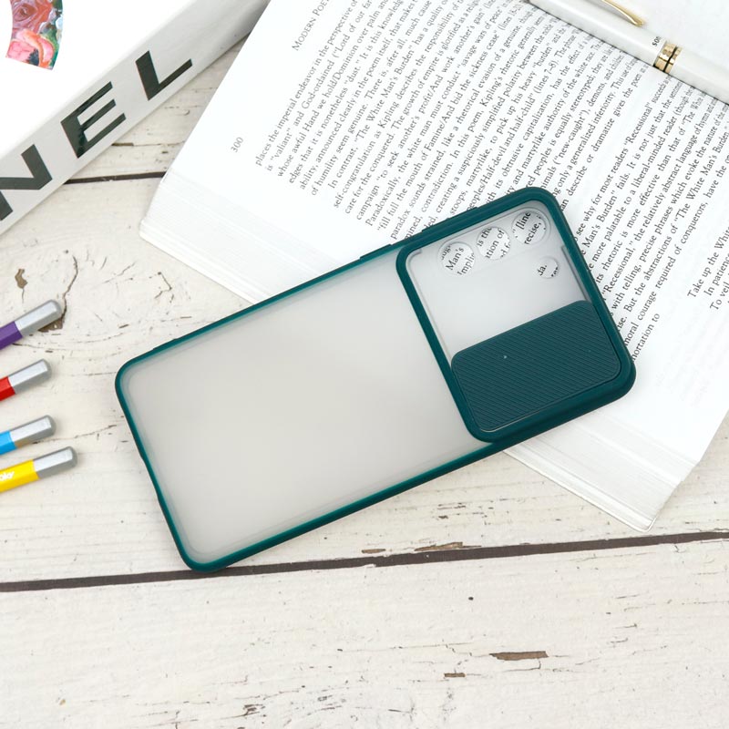 قاب PC مات محافظ لنز دار کشویی Samsung S21 Plus