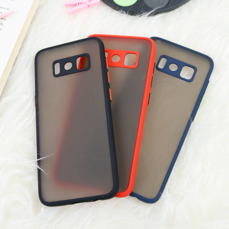 قاب PC مات محافظ لنز دار Samsung S8