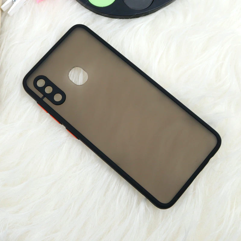 قاب PC مات محافظ لنز دار Samsung A20/A30