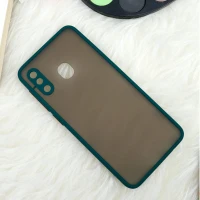 قاب PC مات محافظ لنز دار Samsung A20/A30