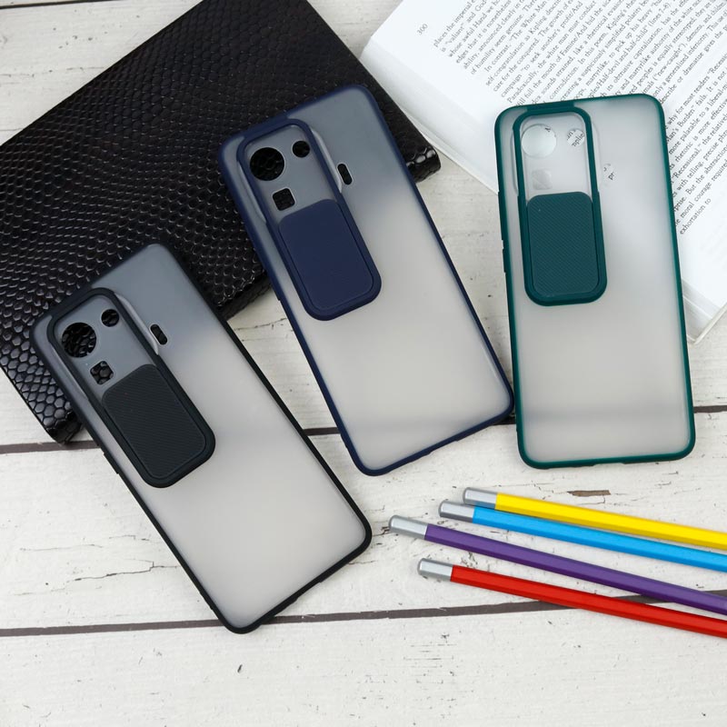 قاب PC مات محافظ لنز دار کشویی Xiaomi Mi 11 Pro