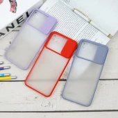 قاب PC مات محافظ لنز دار کشویی Xiaomi Poco C3