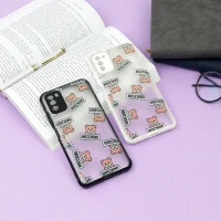 قاب PC مات محافظ لنز دار طرح خرسی شیائومی Poco M3