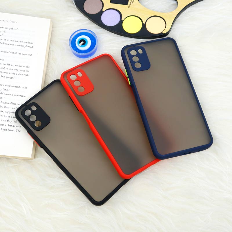قاب PC مات محافظ لنز دار Xiaomi Poco M3