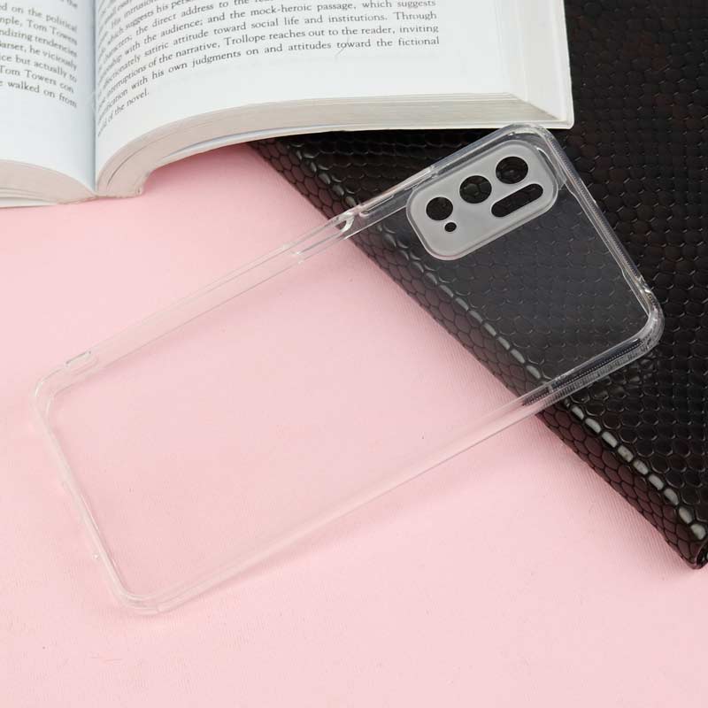 قاب PC شفاف محافظ لنزدار Xiaomi Poco M3 Pro