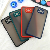قاب PC مات محافظ لنز دار Xiaomi Poco X3