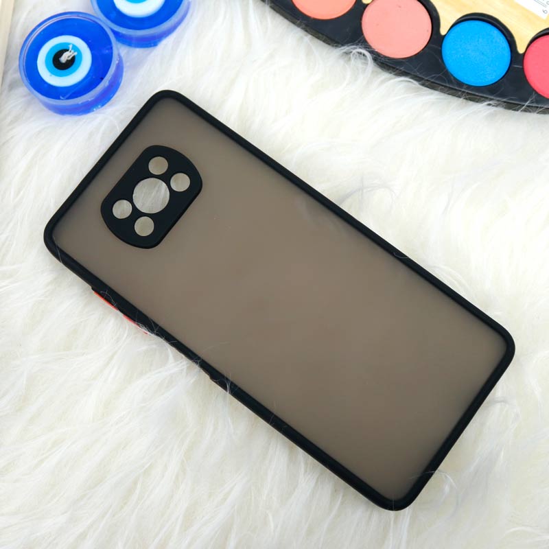 قاب PC مات محافظ لنز دار Xiaomi Poco X3
