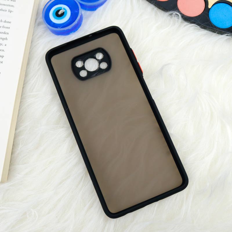 قاب PC مات محافظ لنز دار Xiaomi Poco X3