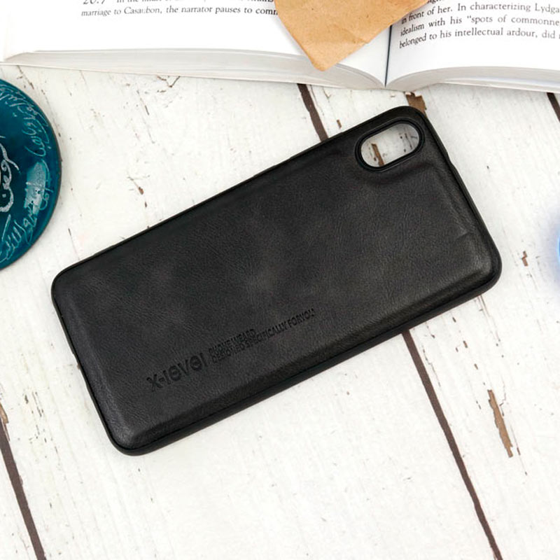 قاب چرمی XLEVEL شیائومی Redmi 7A مشکی