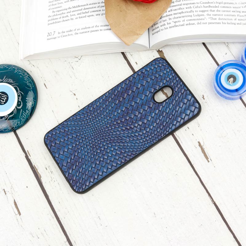 قاب چرمی حصیری 3D شیائومی Redmi 8A