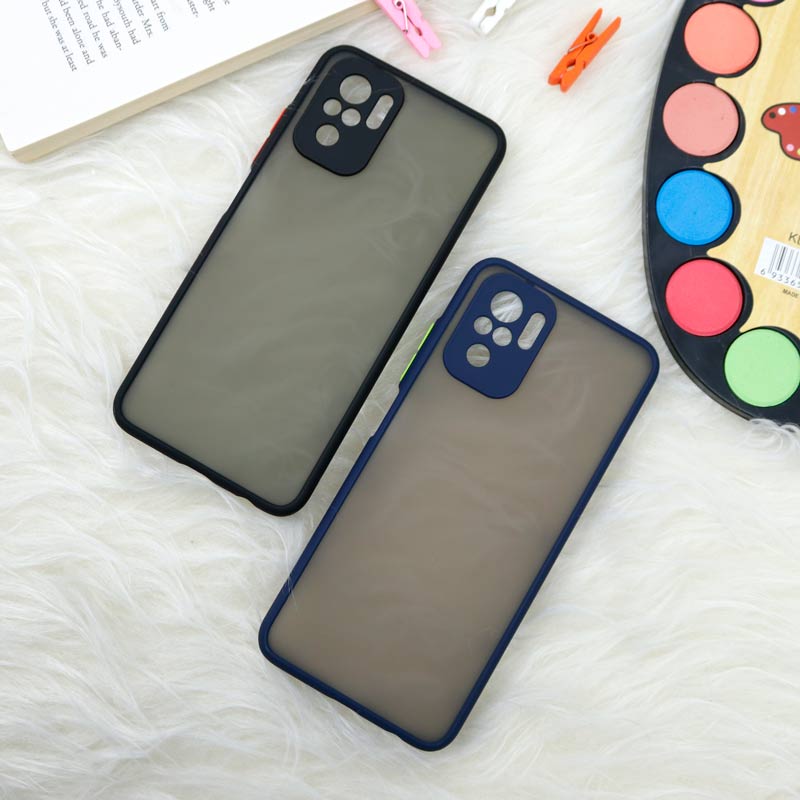 قاب PC مات محافظ لنز دار Xiaomi Redmi Note 10