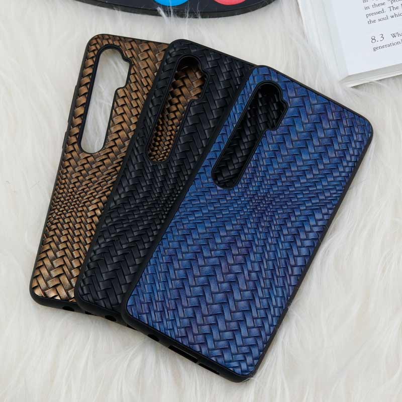 قاب چرمی حصیری 3D شیائومی Mi Note 10