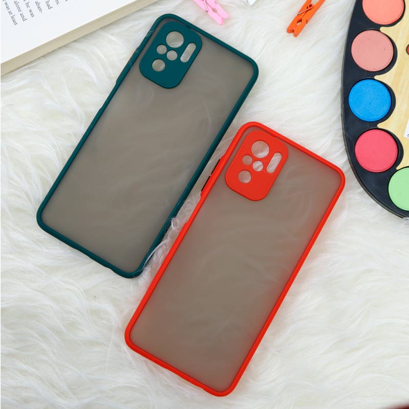 قاب PC مات محافظ لنز دار Xiaomi Redmi Note 10