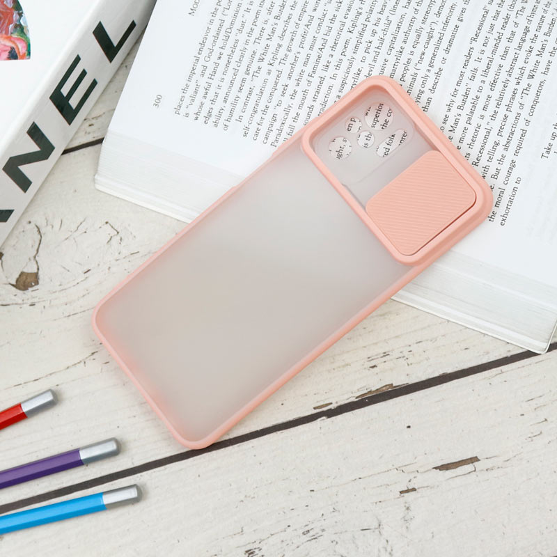قاب PC مات محافظ لنز دار کشویی Xiaomi Redmi Note 10 4G