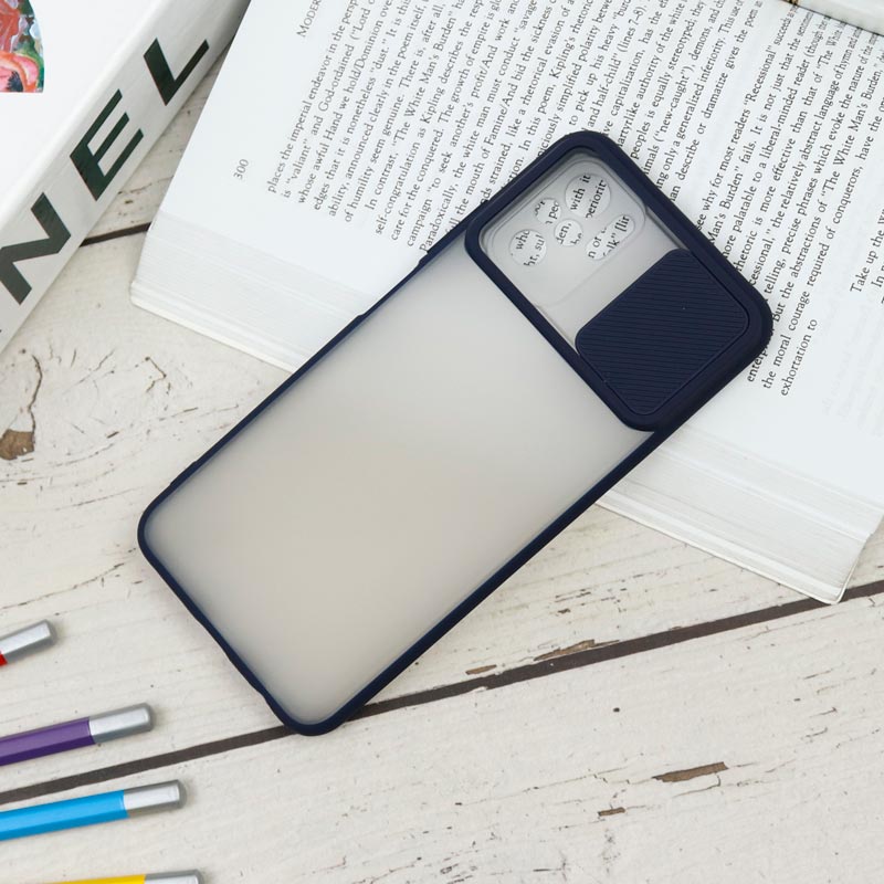 قاب PC مات محافظ لنز دار کشویی Xiaomi Redmi Note 10 4G