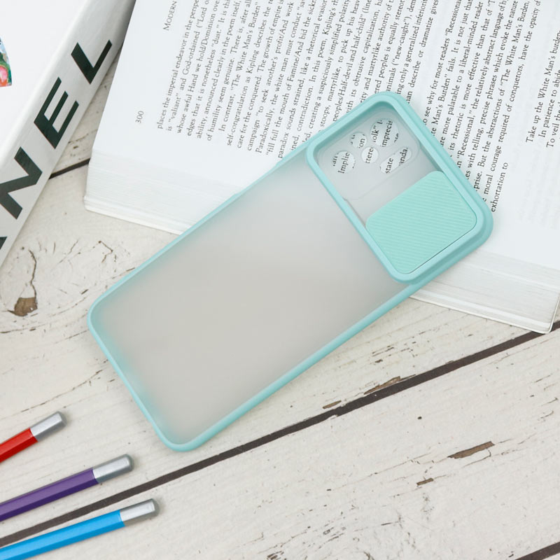 قاب PC مات محافظ لنز دار کشویی Xiaomi Redmi Note 10 4G