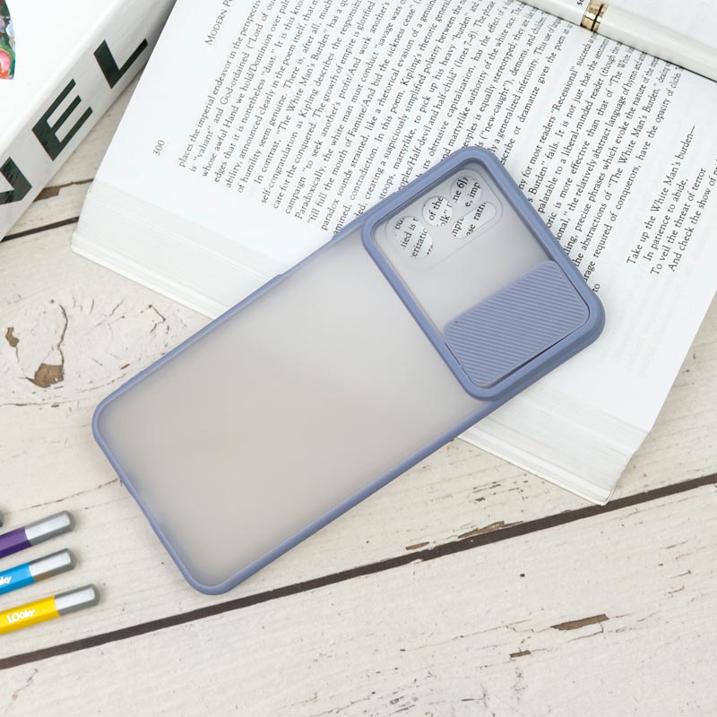 قاب PC مات محافظ لنز دار کشویی Xiaomi Redmi Note 10 5G