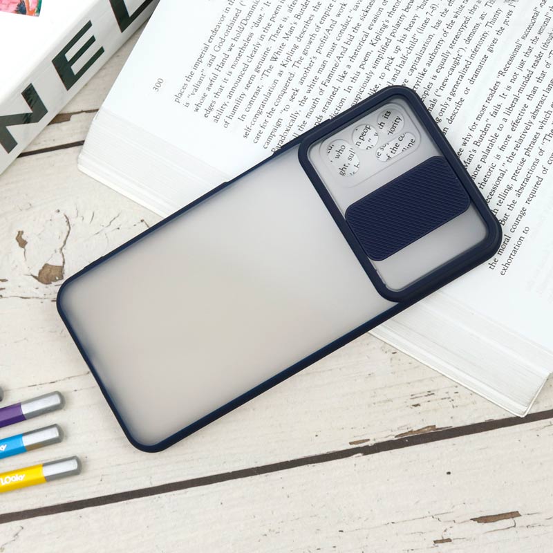 قاب PC مات محافظ لنز دار کشویی Xiaomi Redmi Note 10 5G