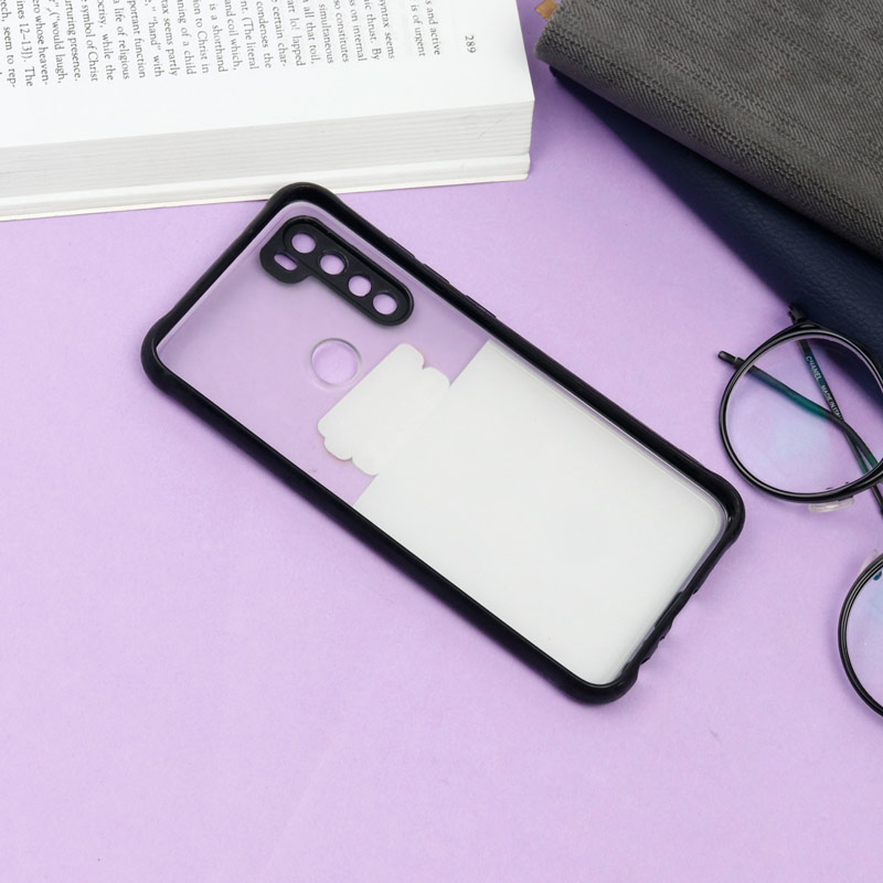 قاب PC مات محافظ لنز دار طرح دلار شیائومی Redmi Note 8