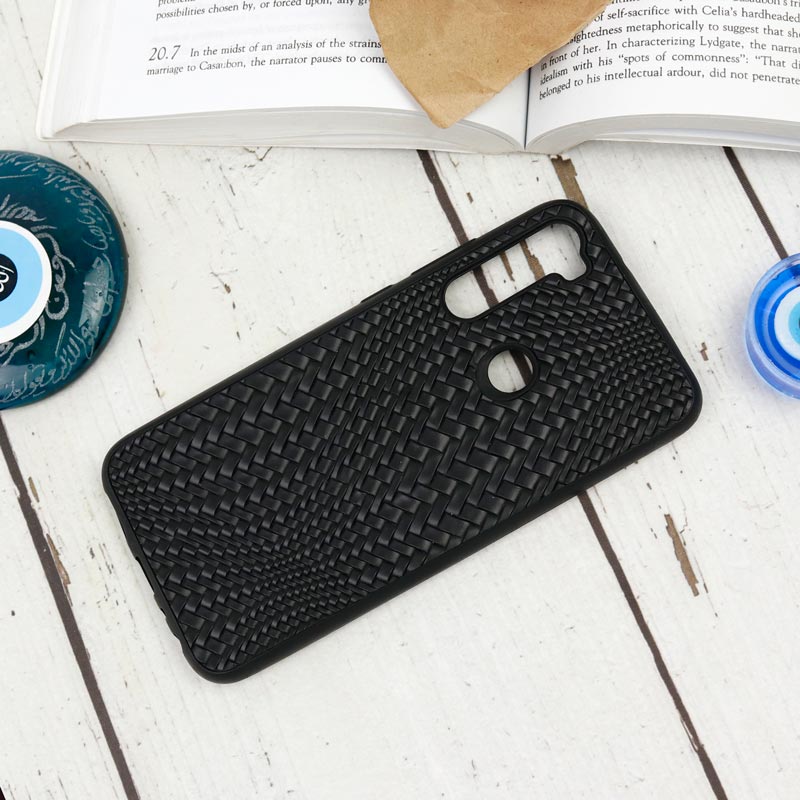 قاب چرمی حصیری 3D شیائومی Redmi Note 8