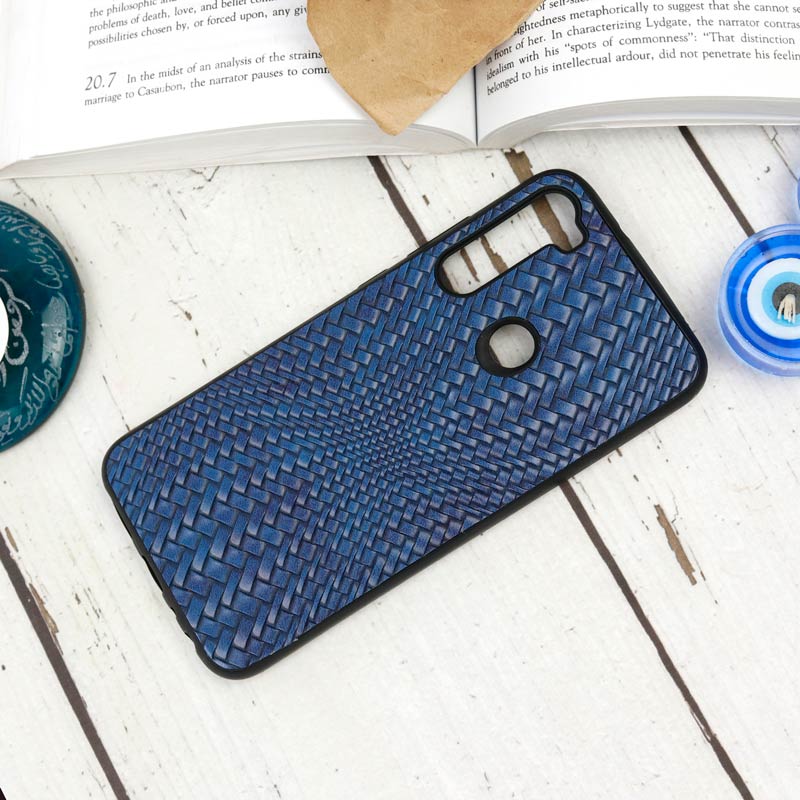 قاب چرمی حصیری 3D شیائومی Redmi Note 8