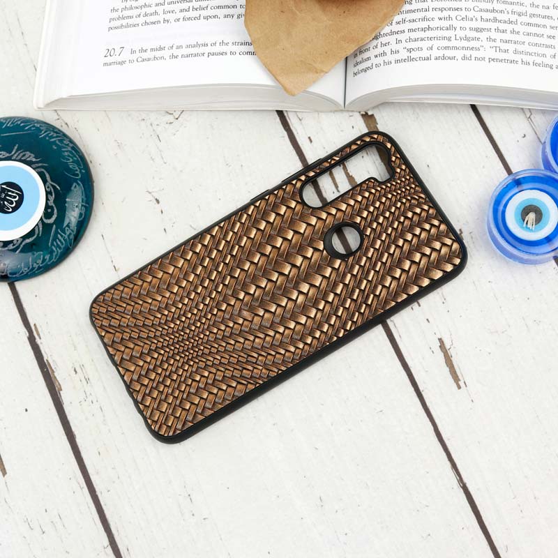 قاب چرمی حصیری 3D شیائومی Redmi Note 8
