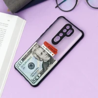 قاب PC مات محافظ لنز دار طرح دلار شیائومی Redmi Note 8 Pro