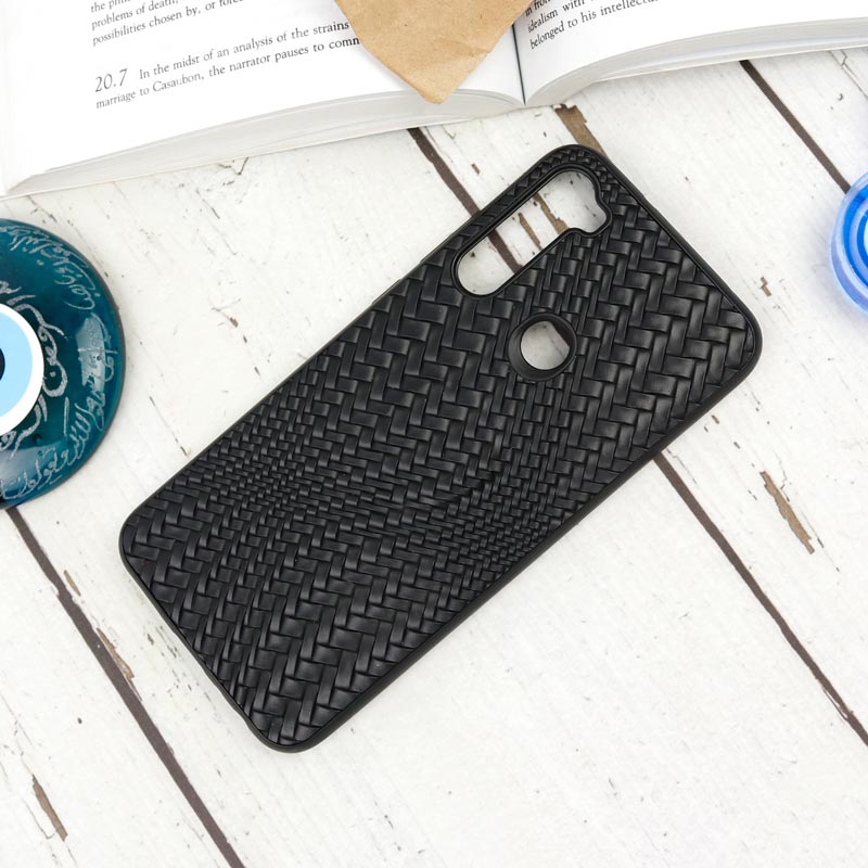 قاب چرمی حصیری 3D شیائومی Redmi Note 8T