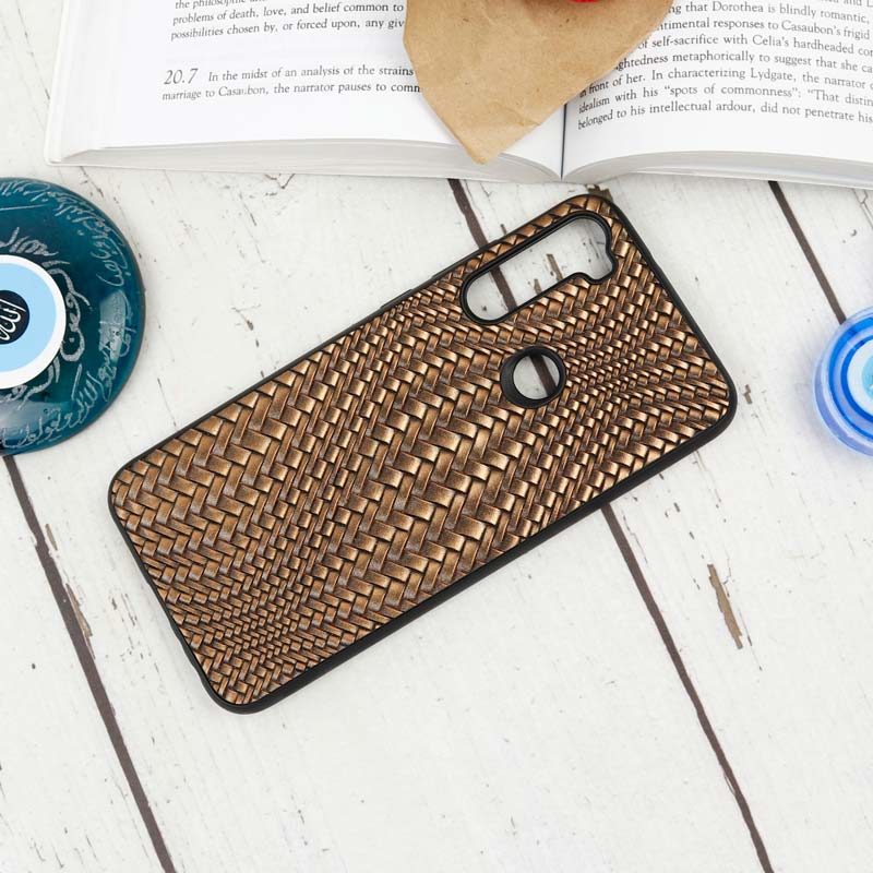 قاب چرمی حصیری 3D شیائومی Redmi Note 8T