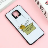 قاب طرحدار محافظ لنز دار کشویی کله فندقی شیائومی Redmi Note 9s / Note 9 Pro
