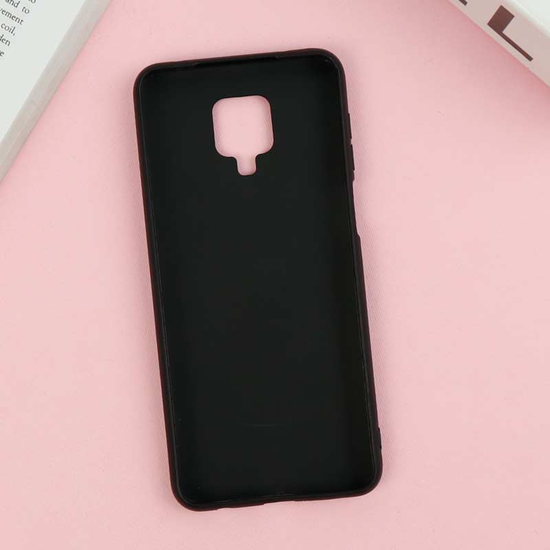قاب طرحدار محافظ لنز دار کشویی Blue شیائومی Redmi Note 9s / Note 9 Pro