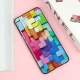 قاب طرحدار محافظ لنز دار کشویی آبرنگی شیائومی Redmi Note 9s / Note 9 Pro