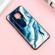 قاب طرحدار محافظ لنز دار کشویی Blue شیائومی Redmi Note 9s / Note 9 Pro