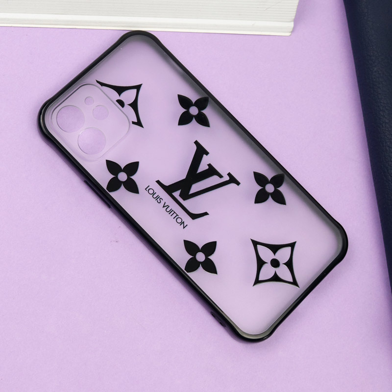 قاب PC مات محافظ لنز دار طرح LV آیفون iPhone 12