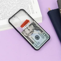قاب PC مات محافظ لنز دار طرح دلار آیفون iPhone 12 Pro