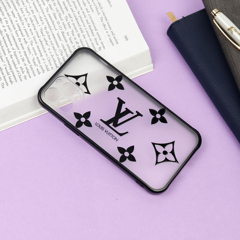 قاب PC مات محافظ لنز دار طرح LV آیفون iPhone 12 Pro