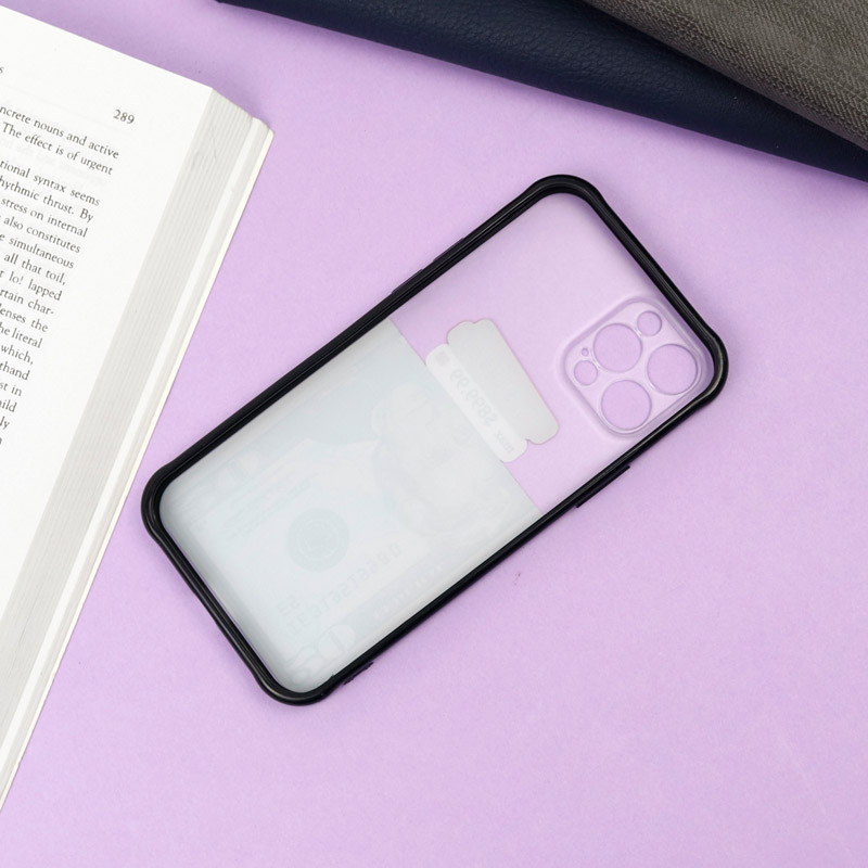 قاب PC مات محافظ لنز دار طرح دلار آیفون iPhone 12 Pro