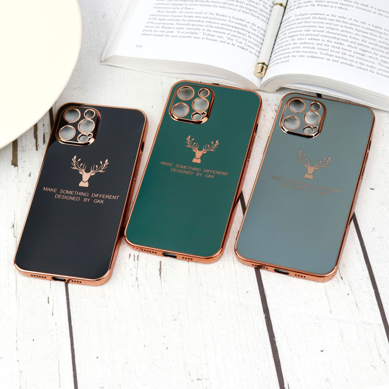 قاب GKK TPU طرح گوزن iPhone 12 Pro Max