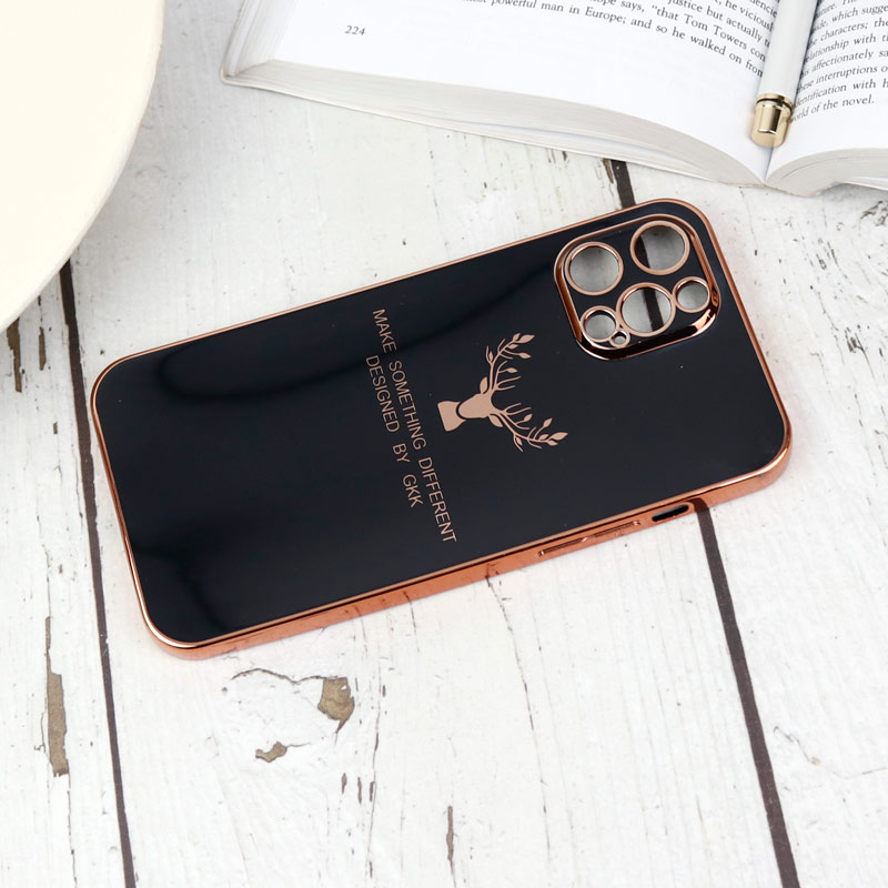 قاب GKK TPU طرح گوزن iPhone 12 Pro Max