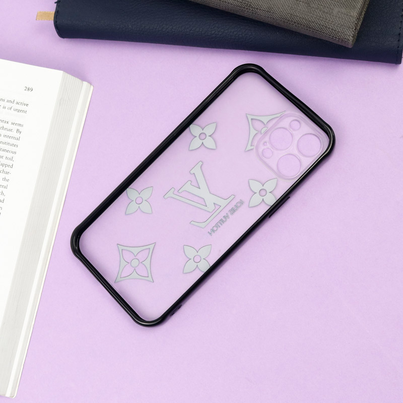 قاب PC مات محافظ لنز دار طرح LV آیفون iPhone 12 Pro Max