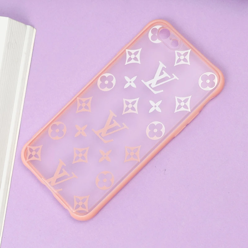 قاب PC مات محافظ لنز دار طرح LV آیفون iPhone 6/6s