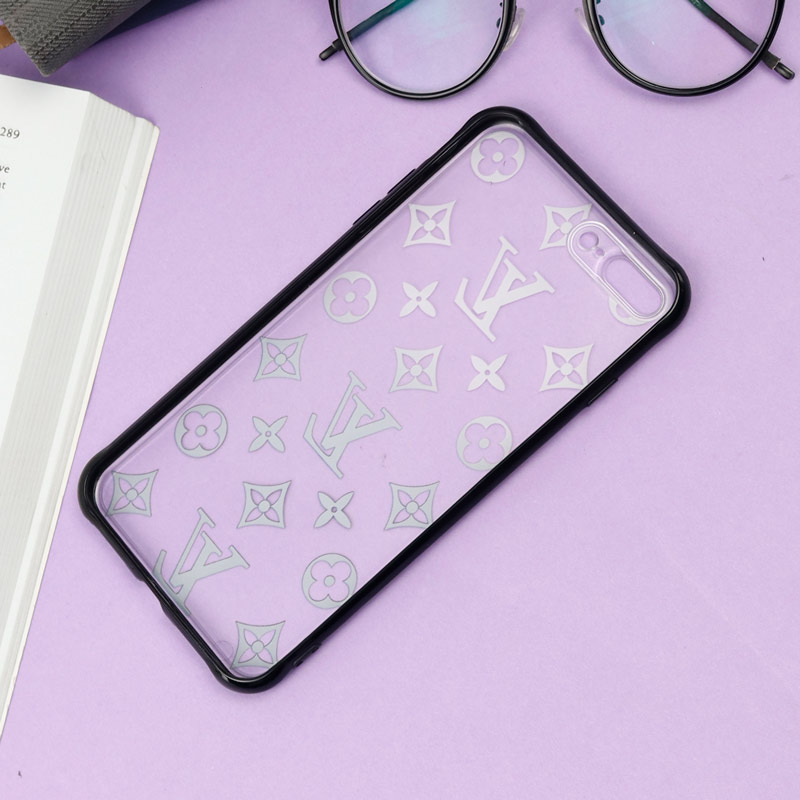 قاب PC مات محافظ لنز دار طرح LV آیفون iPhone 7 Plus / 8 Plus