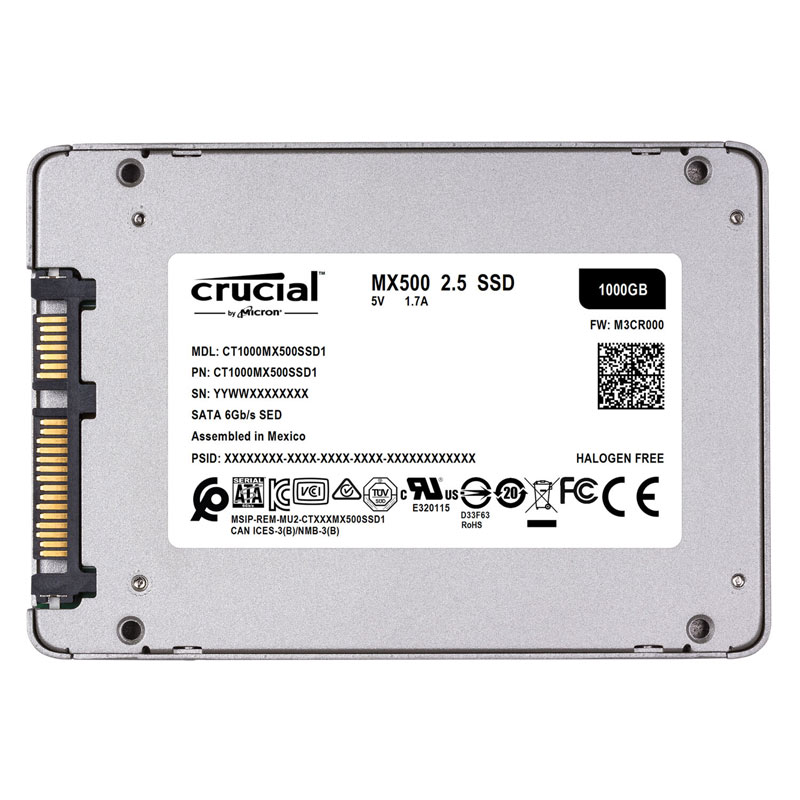 حافظه SSD کروشیال Crucial MX500 1TB