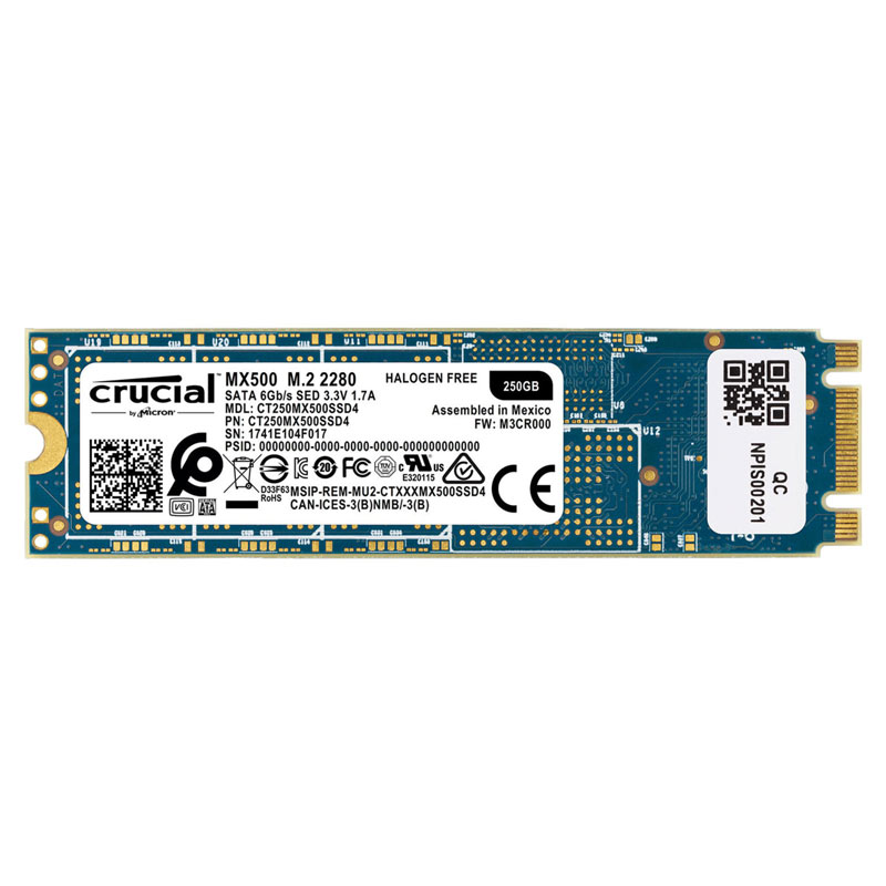 حافظه SSD کروشیال Crucial MX500 250GB M.2