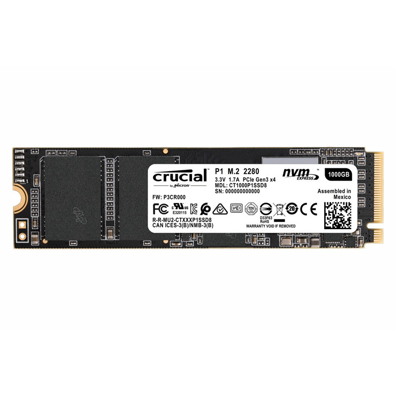 حافظه SSD کروشیال Crucial P1 1TB M.2