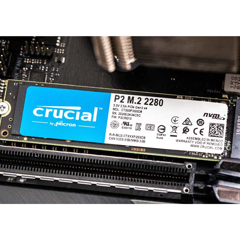 حافظه SSD کروشیال Crucial P2 500GB M.2