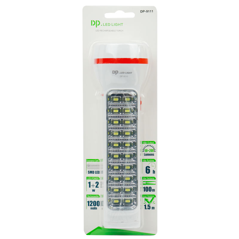 چراغ قوه شارژی DP.LED Light DP-9111