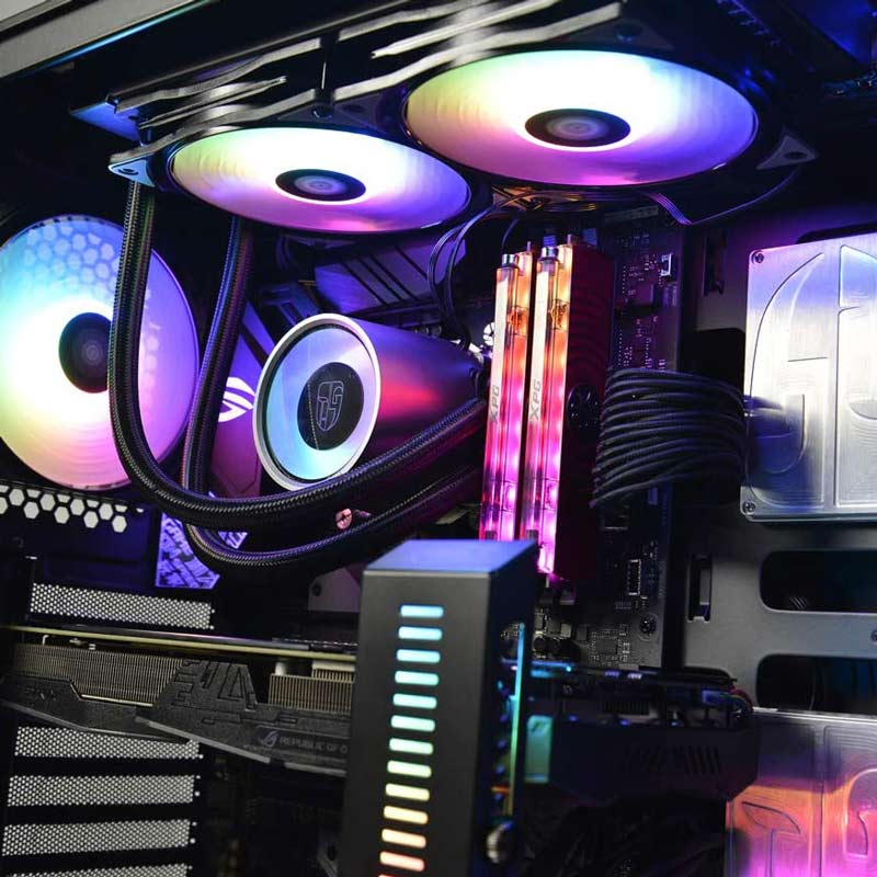 فن خنک کننده CPU دیپ کول DeepCool Castle 240 RGB V2